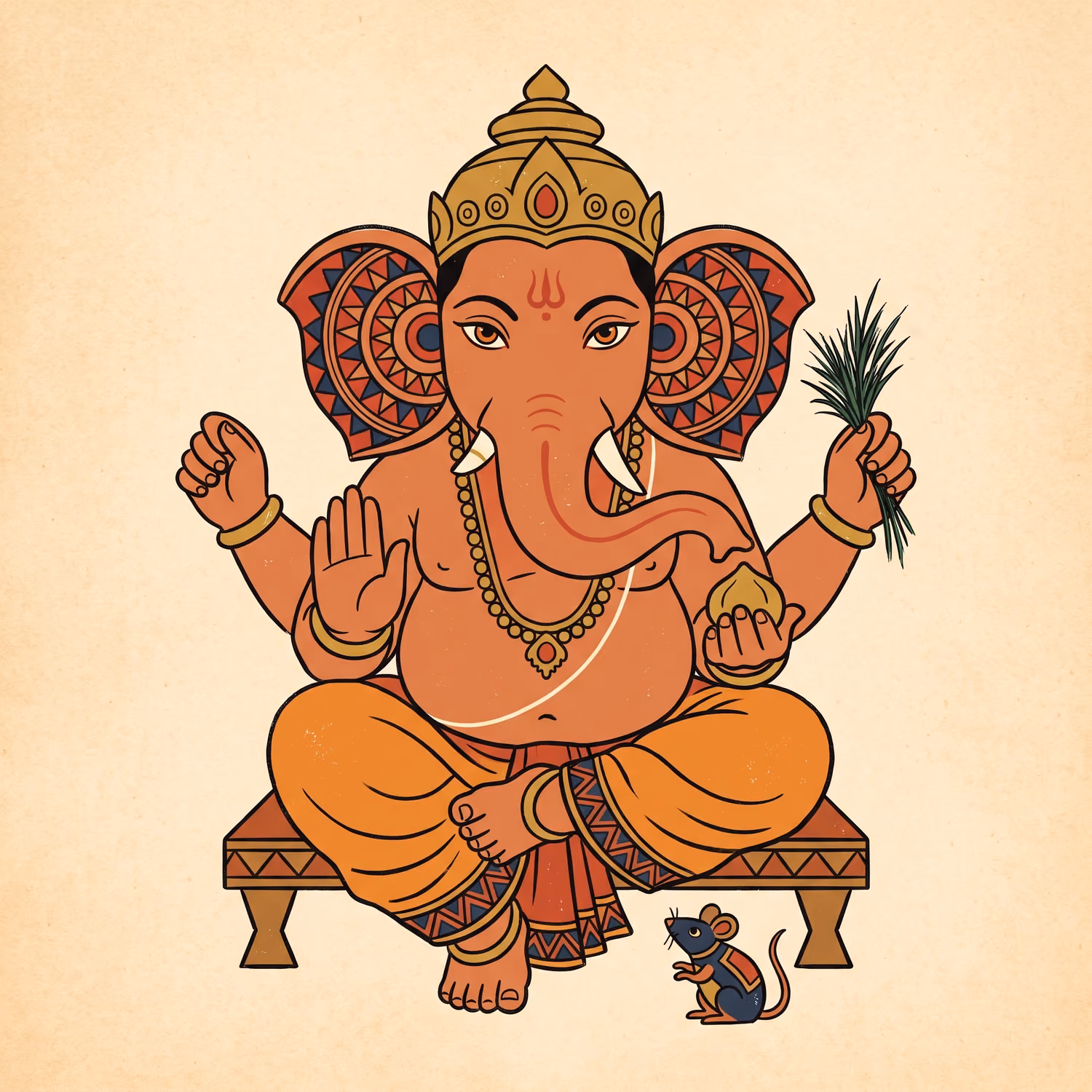 Seated on the Low Stool. Sitting · Terracotta · Right trunk