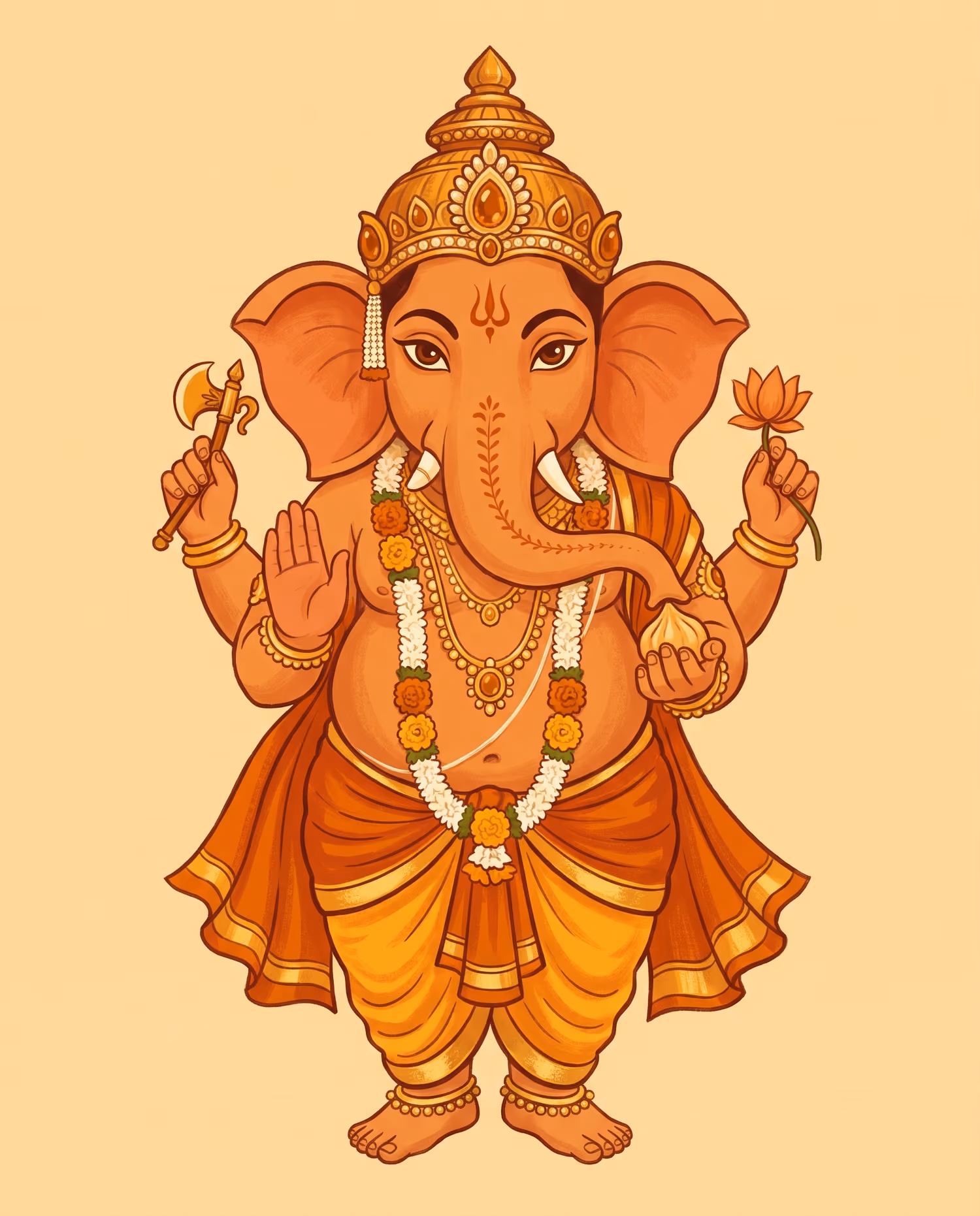 Amber Standing Form. Standing · Terracotta · Right trunk