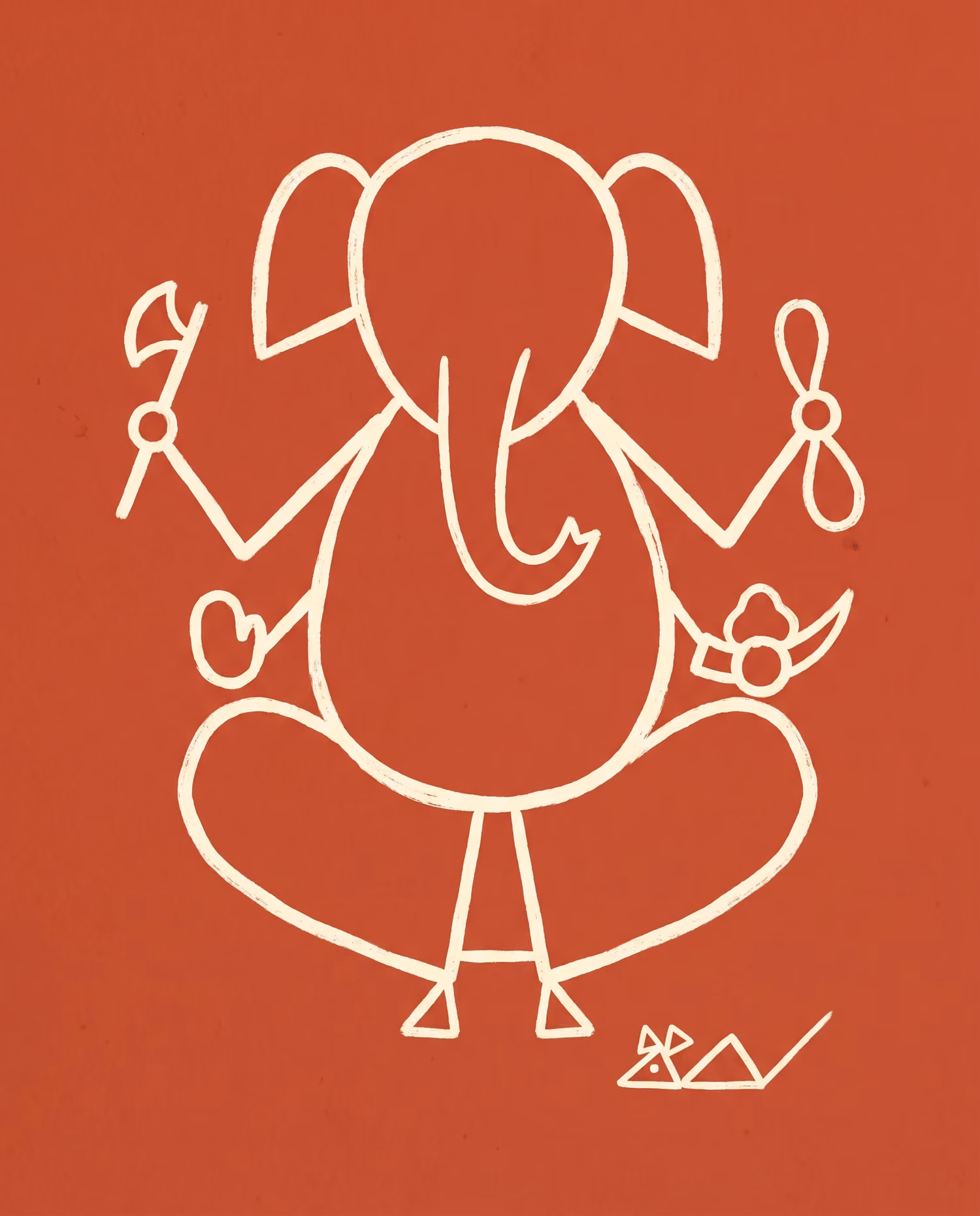 Drawn in a Single Stroke. Overflow · Shadu · Geometric trunk